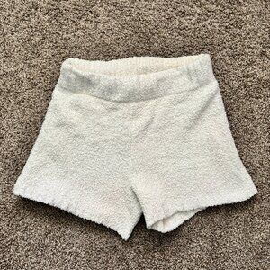 SKIMS Cozy Knit Lounge Shorts Size L/XL White